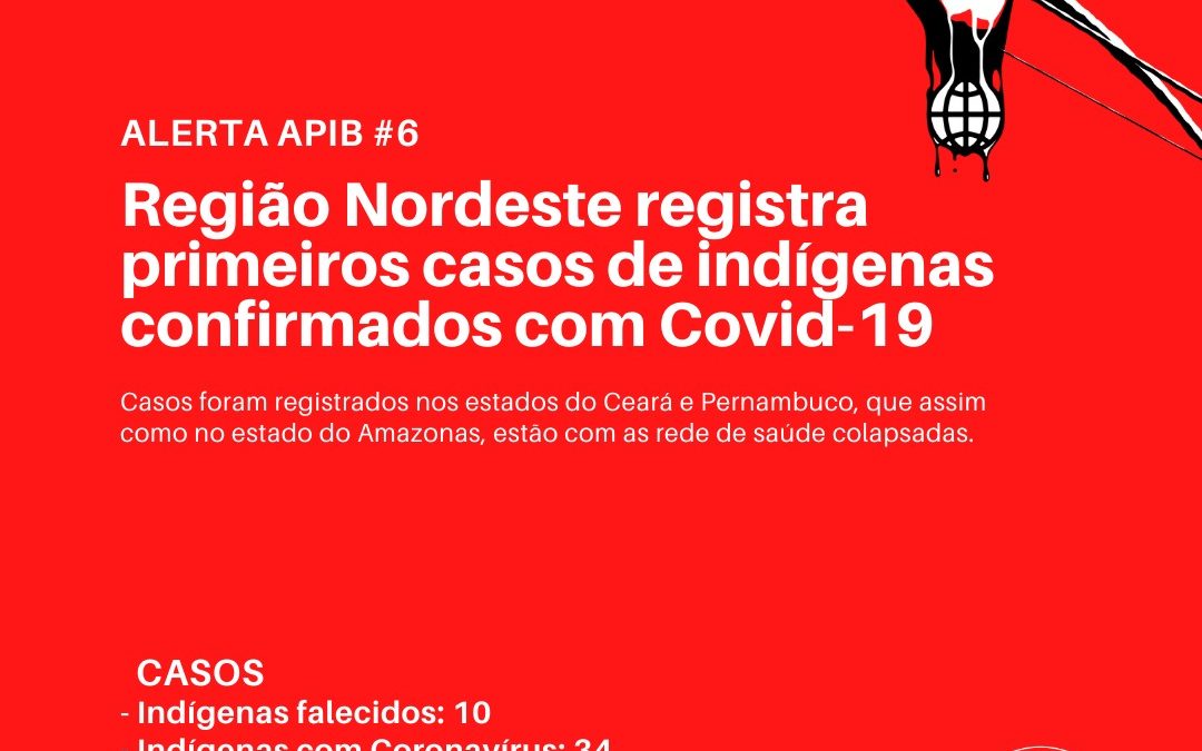 Região Nordeste registra primeiros casos de indígenas confirmados com covid-19